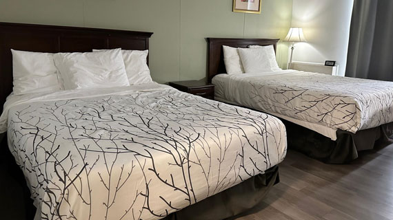 king bed accommodations